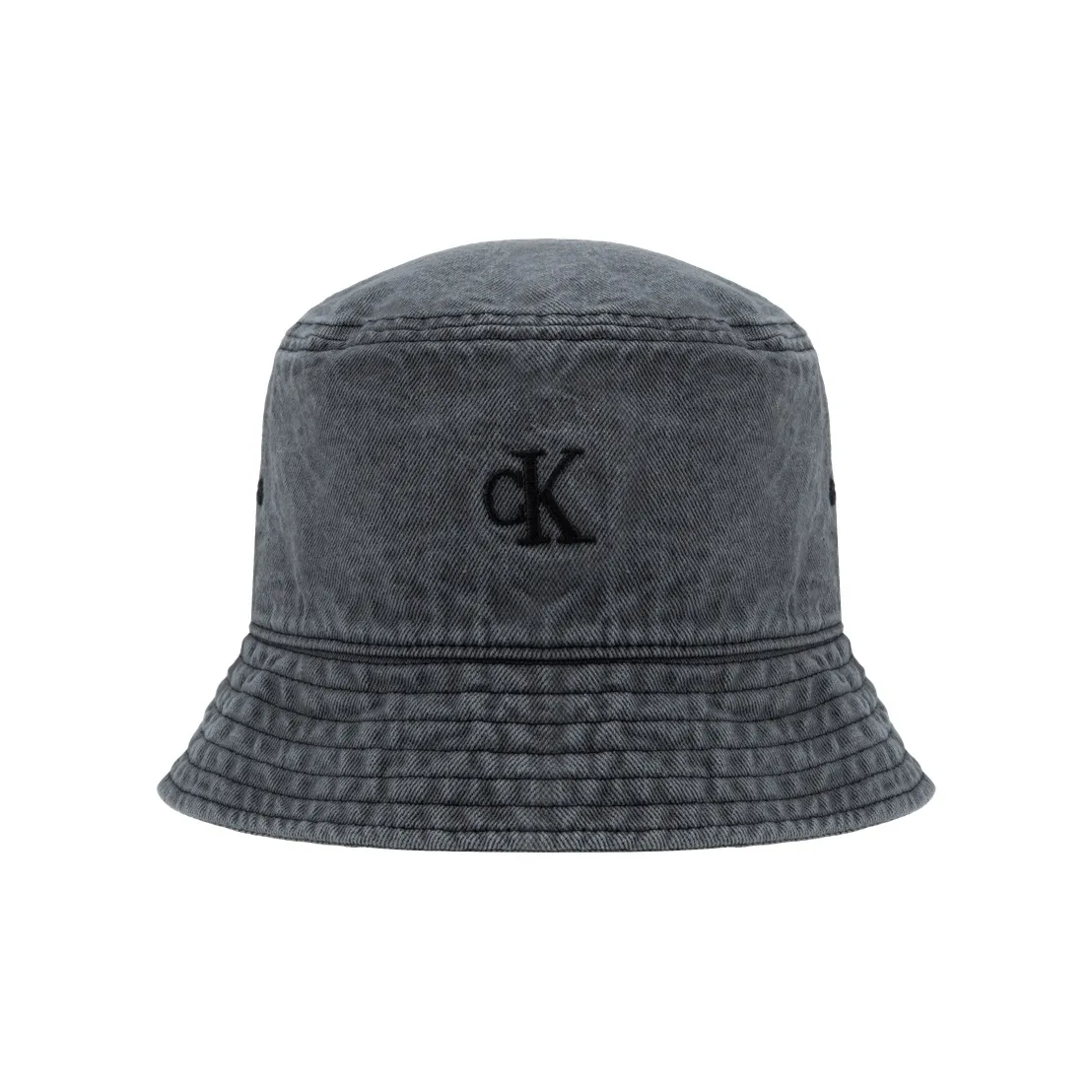 CALVIN KLEIN Cotton Bucket Hats Unisex Gray