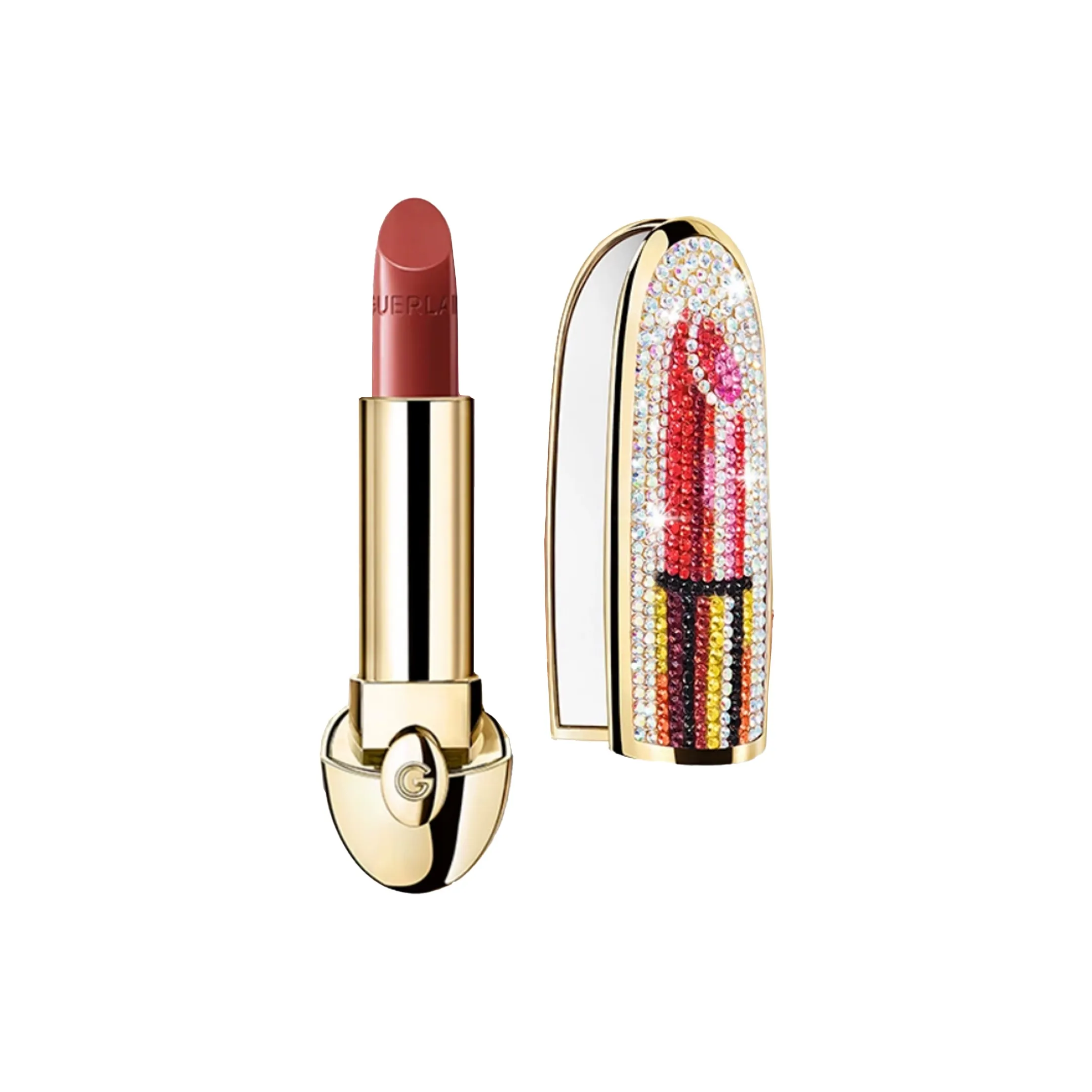 JIAOLAN Рождество Ограниченный Radiant Kiss Драгоценный камень Помады Сатин Блеск Легко наносится Смесь для лица 3,5г