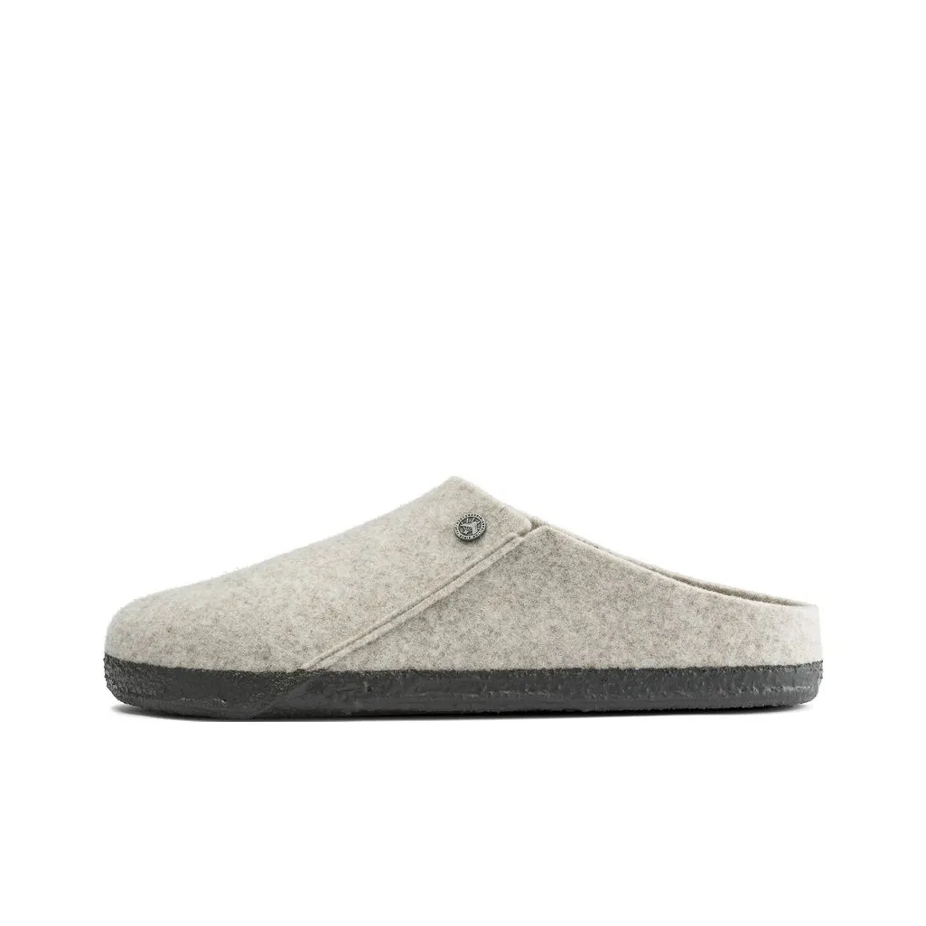 Birkenstock Zermatt Abrasion Resistant Closed Toe Slippers Unisex Light Gray Regular