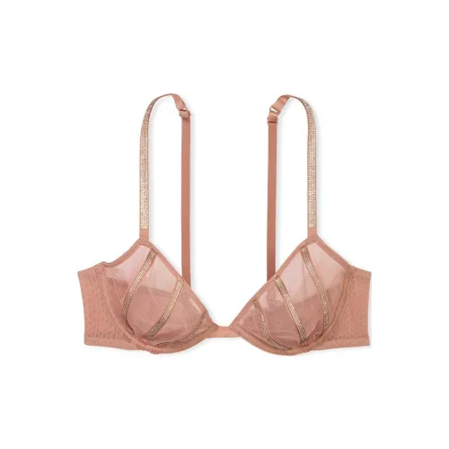 Victoria's Secret Victoria's Secret Fashion Show Series Женские бюстгальтеры из темной кожи