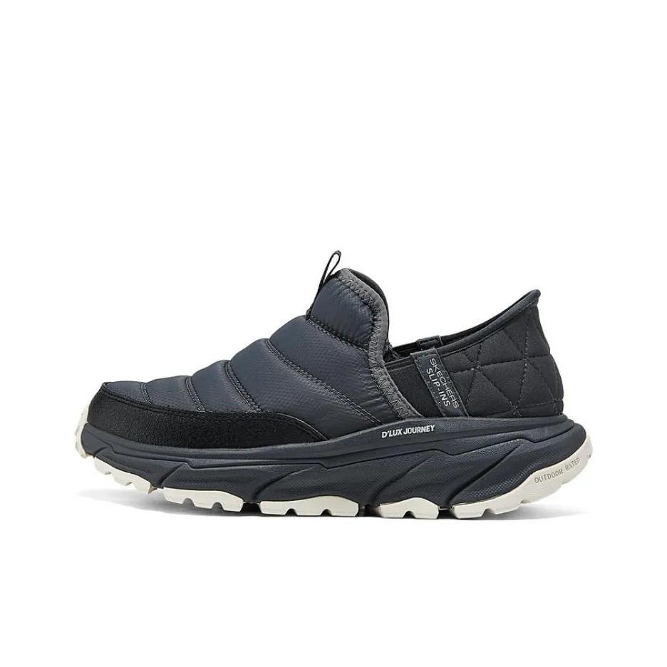 Skechers Slip Ins Low Top Casual Shoes Women's Black