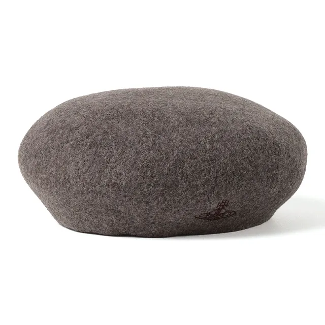 Vivienne Westwood Wool Berets Женские Темно-коричневый