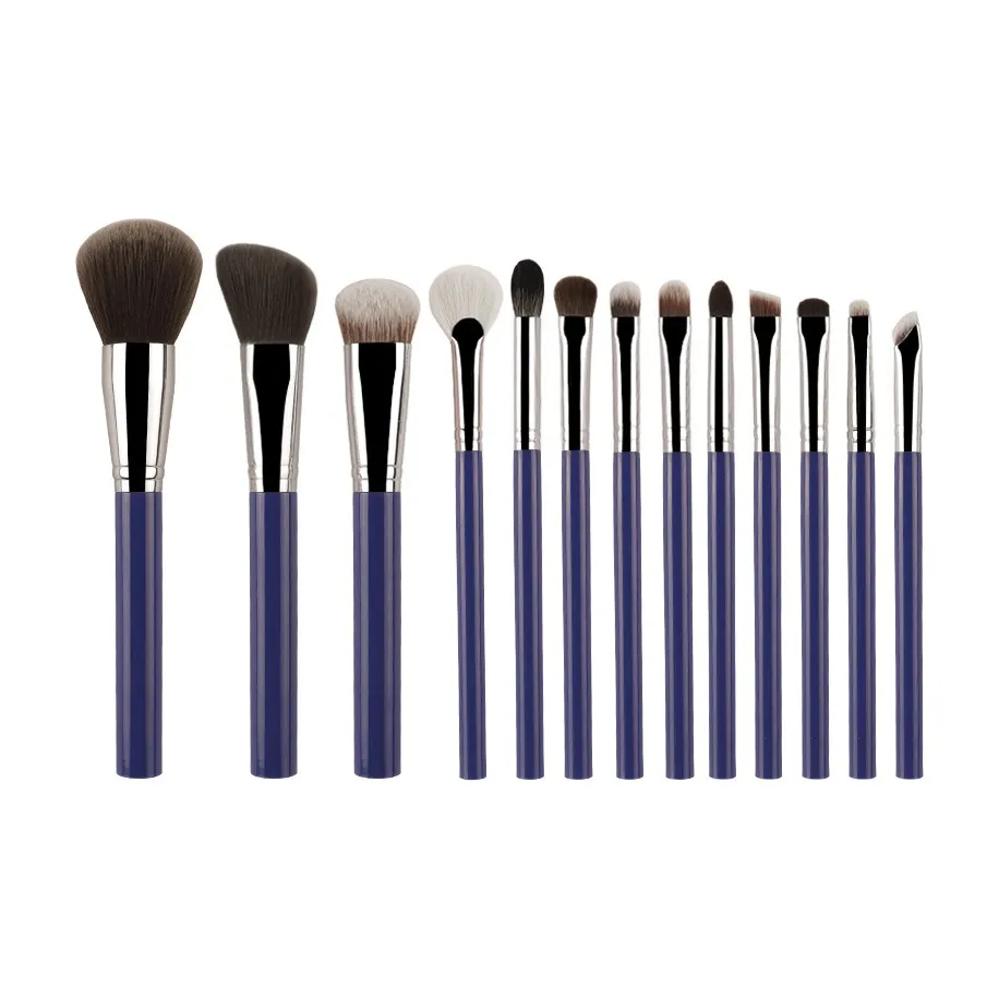 XIBI Дружелюбный к коже Мягкий флис Кисти для макияжа Контуринг Детали 13 шт