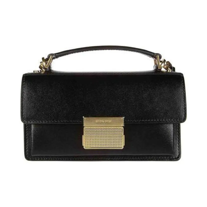 Golden Goose Leather Shoulder Bag, Crossbody Bag, Handbag Women's Black