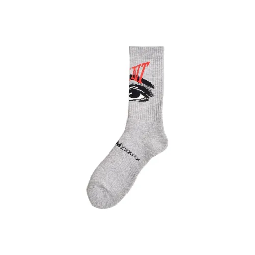UNDERCOVER Серые Унисекс MID Носки до икры
