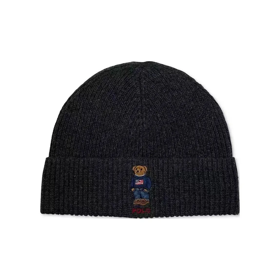 Polo Ralph Lauren Subject To Official Website Beanies Unisex Charcoal Gray