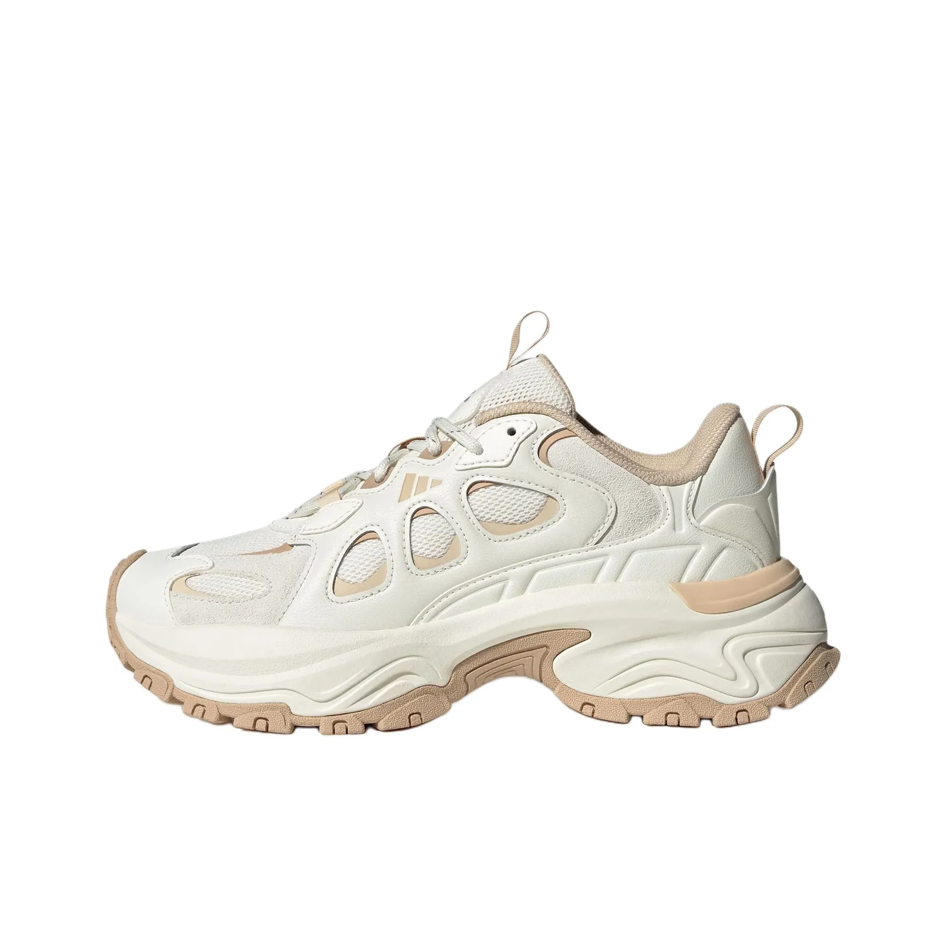 Adidas Tubular Shadow Slip Resistant Low Top Chunky Sneakers Women's White