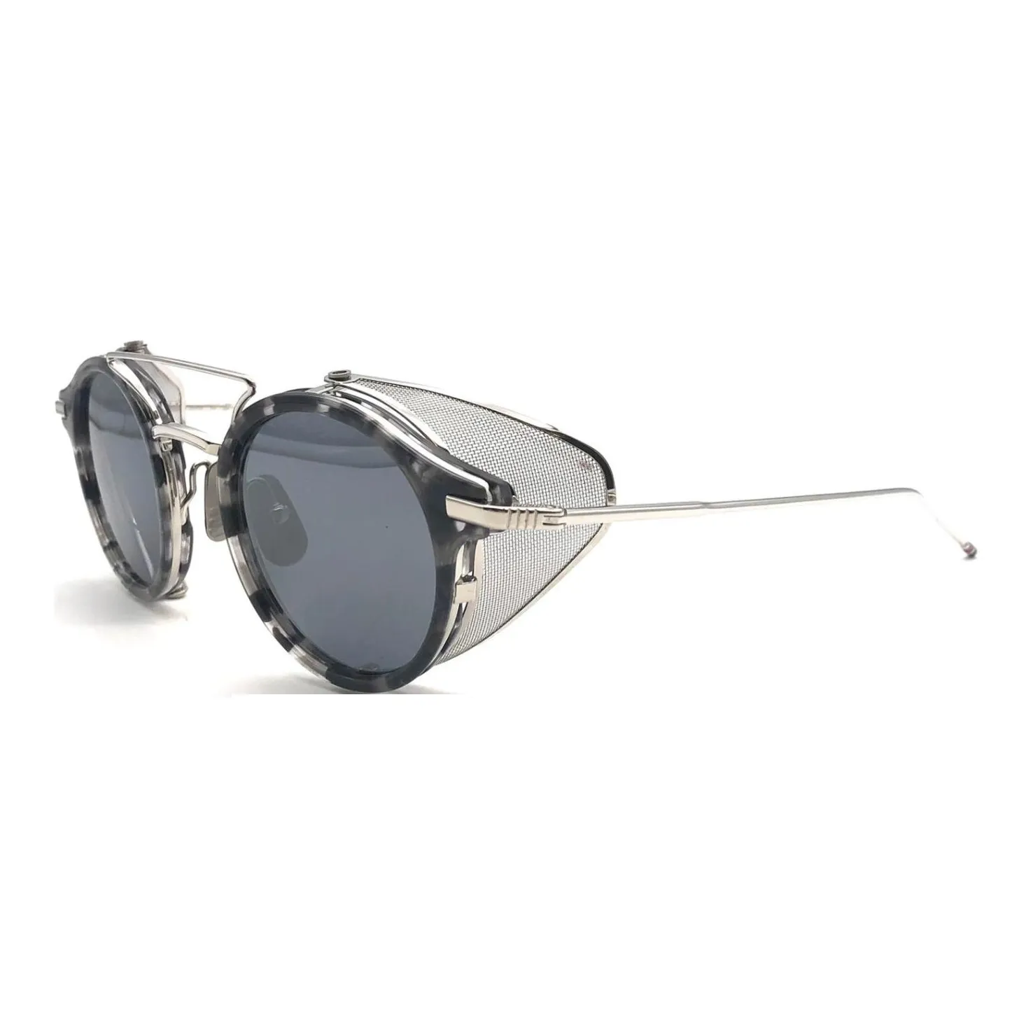 THOM BROWNE Round Frame Sunglasses