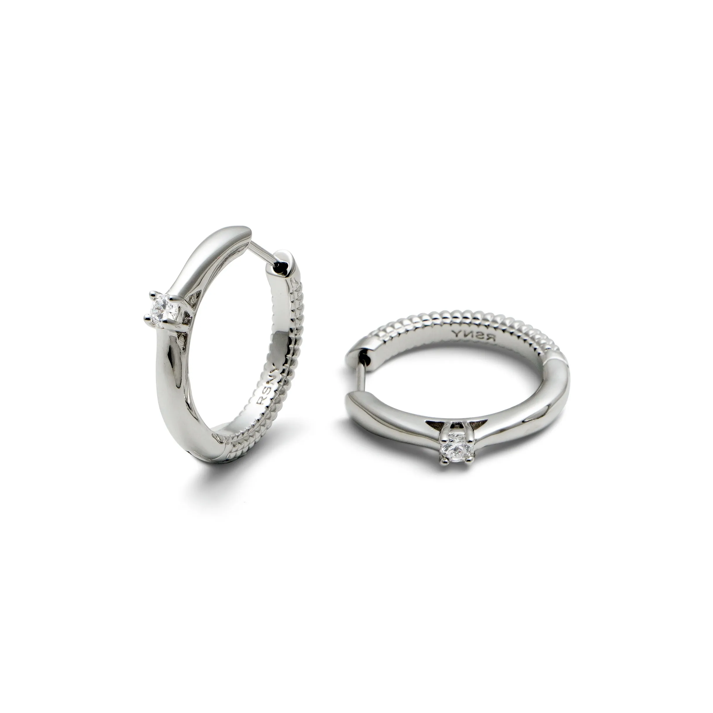 RSNY Серьги из меди с золотым покрытием женские