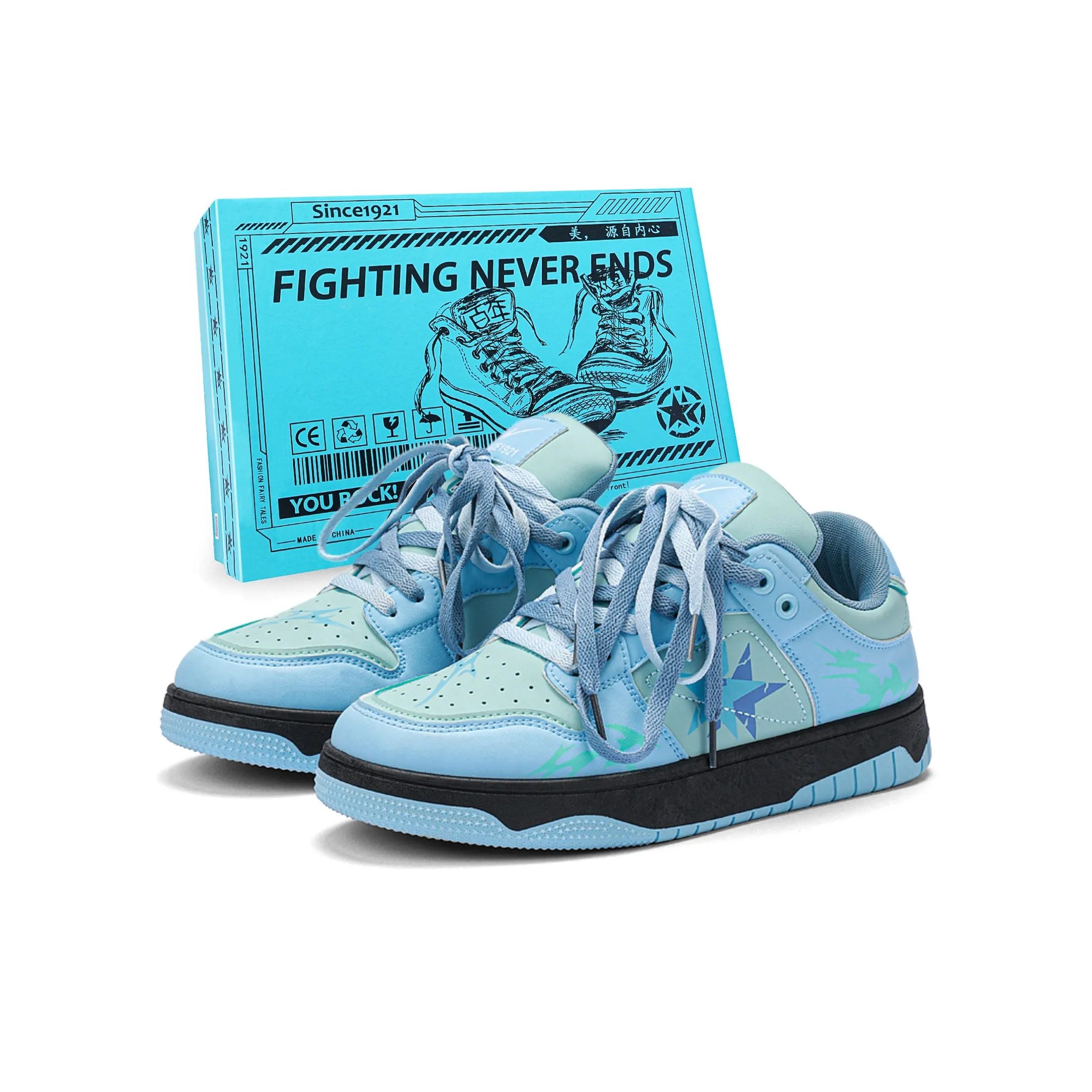 DOUBLE STAR 88 Low Top Skateboard Shoes Unisex