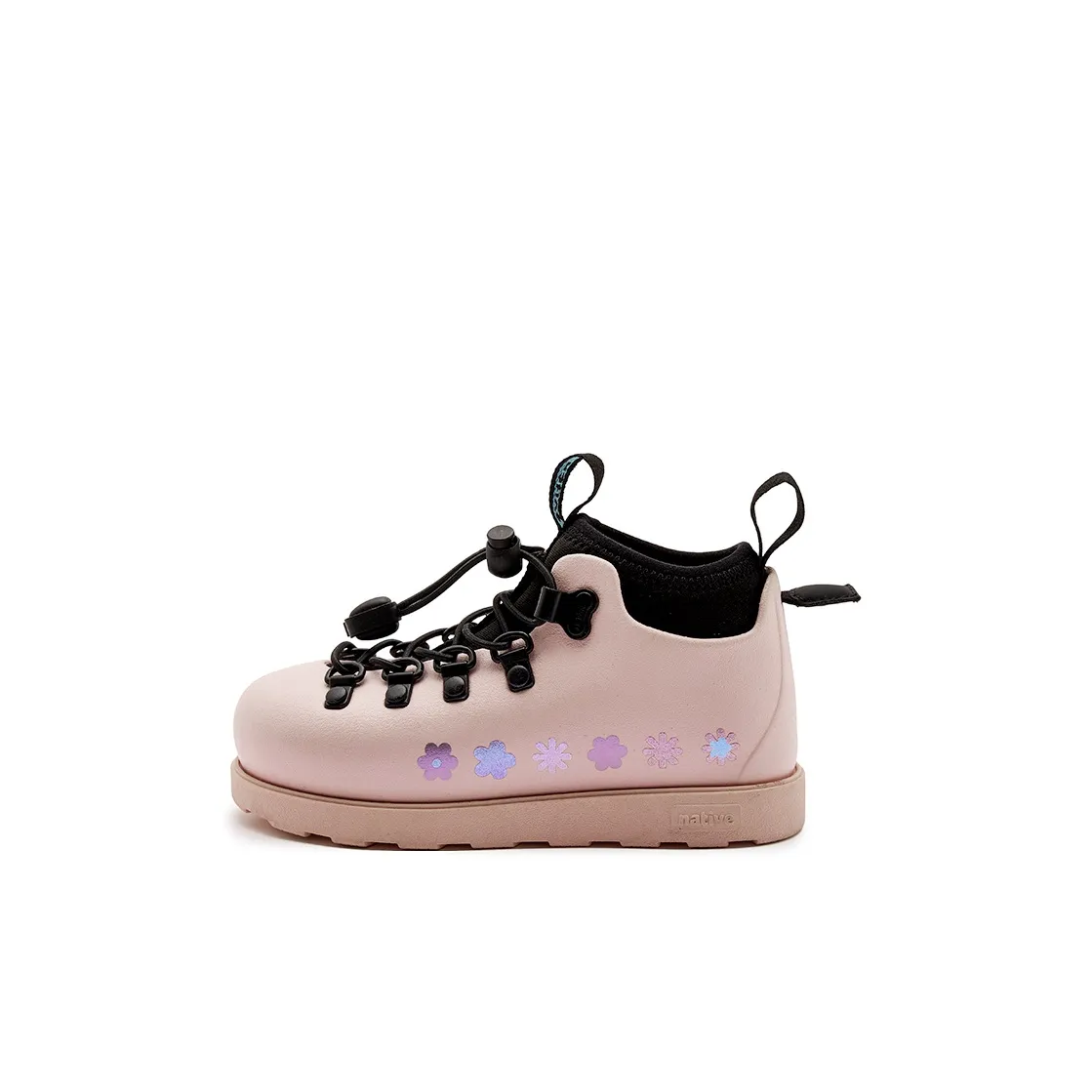 Native Shoes Fitzsimmons Slip-Resistant Abrasion-Resistant Waterproof And Breathable Thermal Baby Shoes Pink Baby