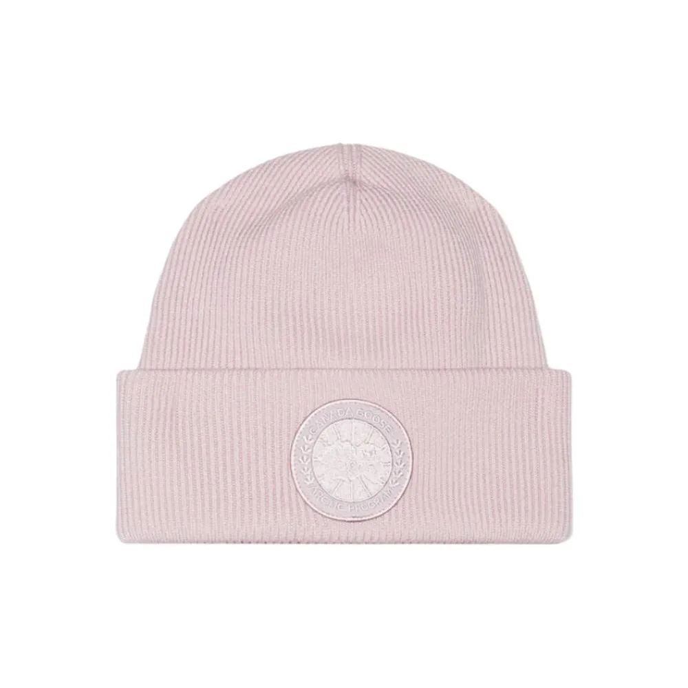 Canada Goose Мериносовая шерсть Шапки-бини Унисекс Яркий Розовый
