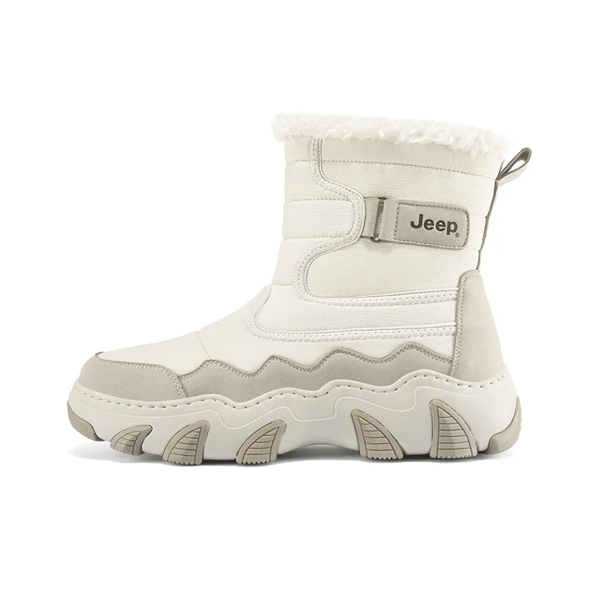 Jeep Snow Boots Men Gray