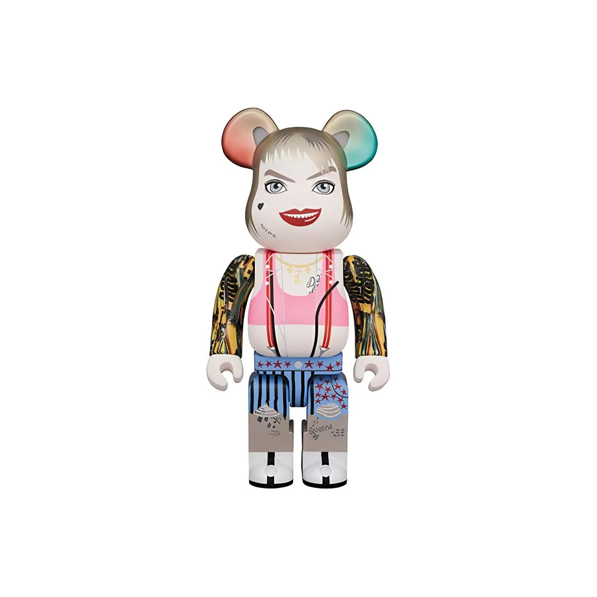 BE@RBRICK 400% Birds Of Prey, Harley Quinn Trendy Figures 28cm