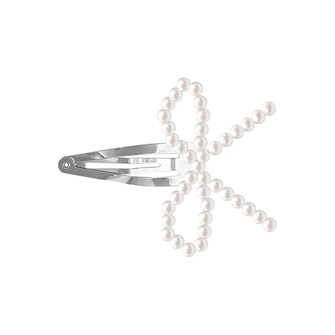 OFLY Сплав Заколки для волос Женские Белые Серебряные