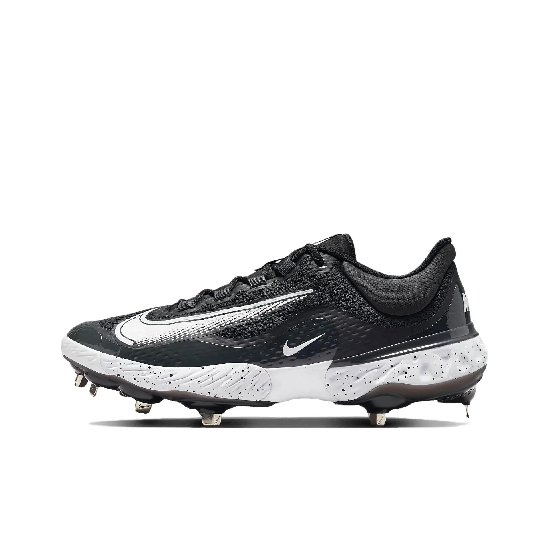 Nike Alpha Huarache Elite 4 Low Black Dark Smoke Grey White