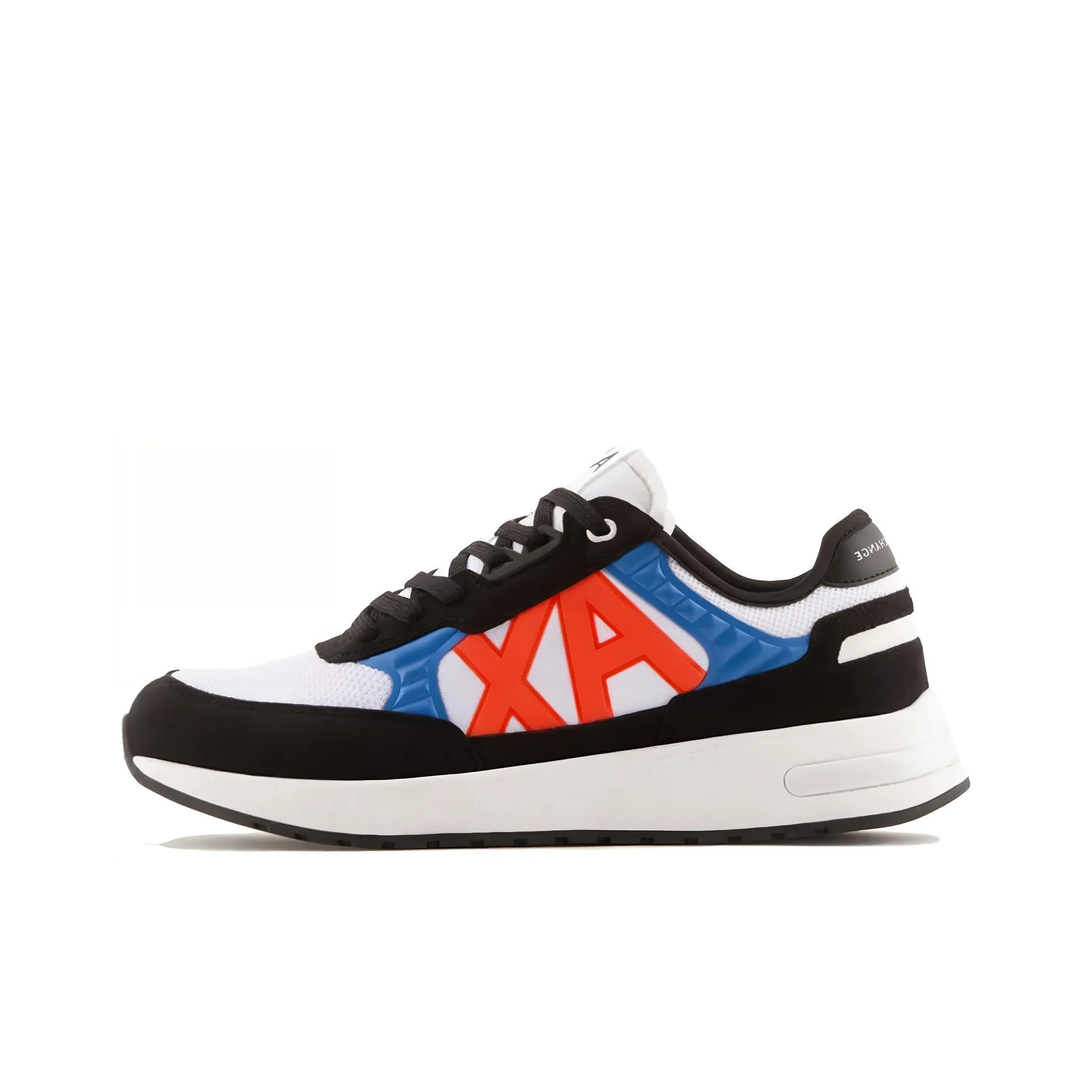 ARMANI EXCHANGEAE Low Top Casual Shoes Men's Black White