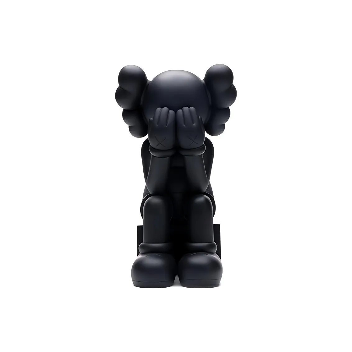 KAWS Passing Through Open Edition Vinyl Figure Black