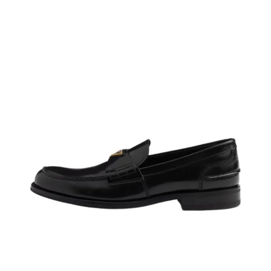 PRADA Loafers Men Black
