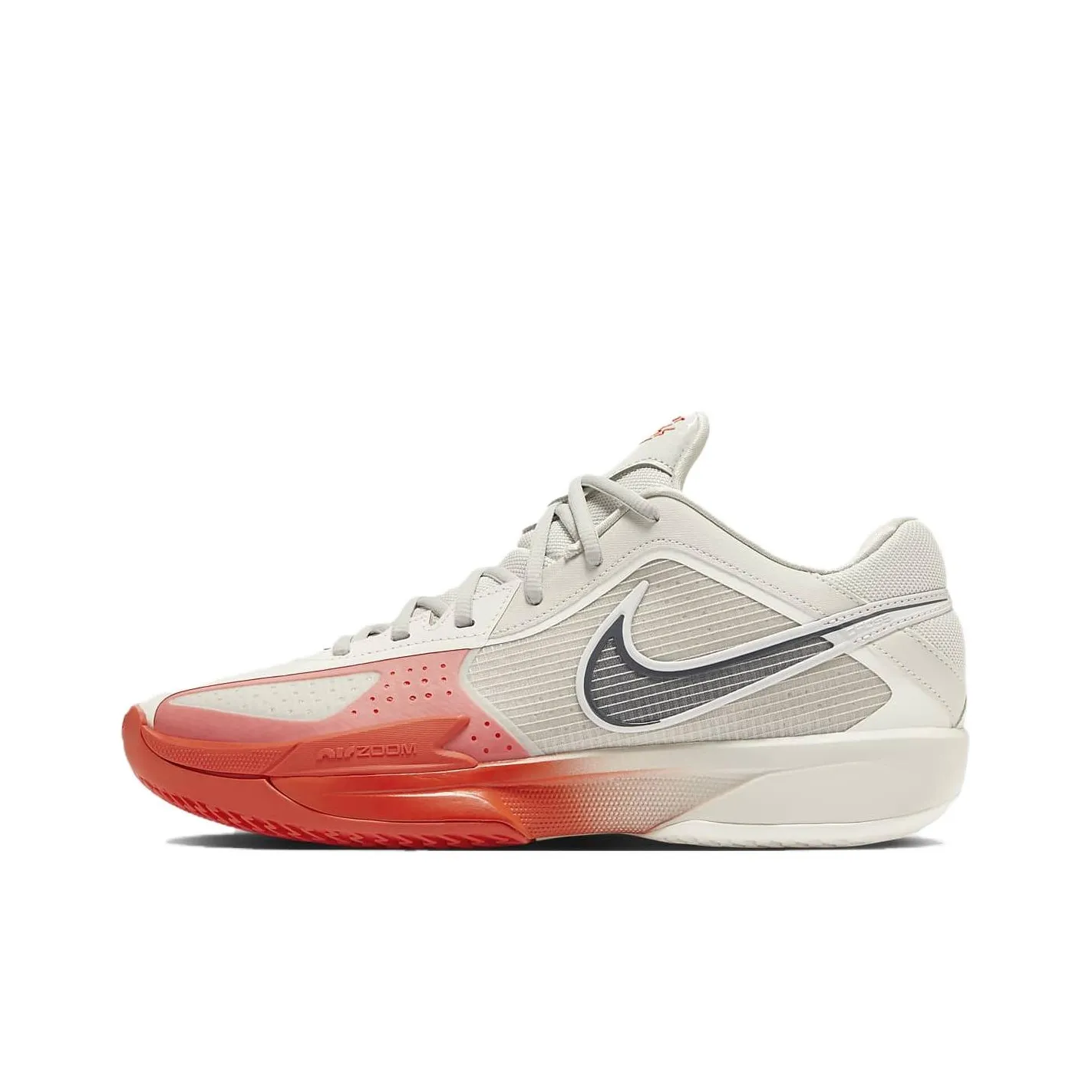 Nike G.T. CUT CROSS Slip-resistant Abrasion-resistant Low-top Basketball Shoes Unisex Beige Red Найк G.T. CUT CROSS Противоскользящие Устойчивые к истиранию Низкие Баскетбольные Кроссовки Унисекс Бежевый Красный