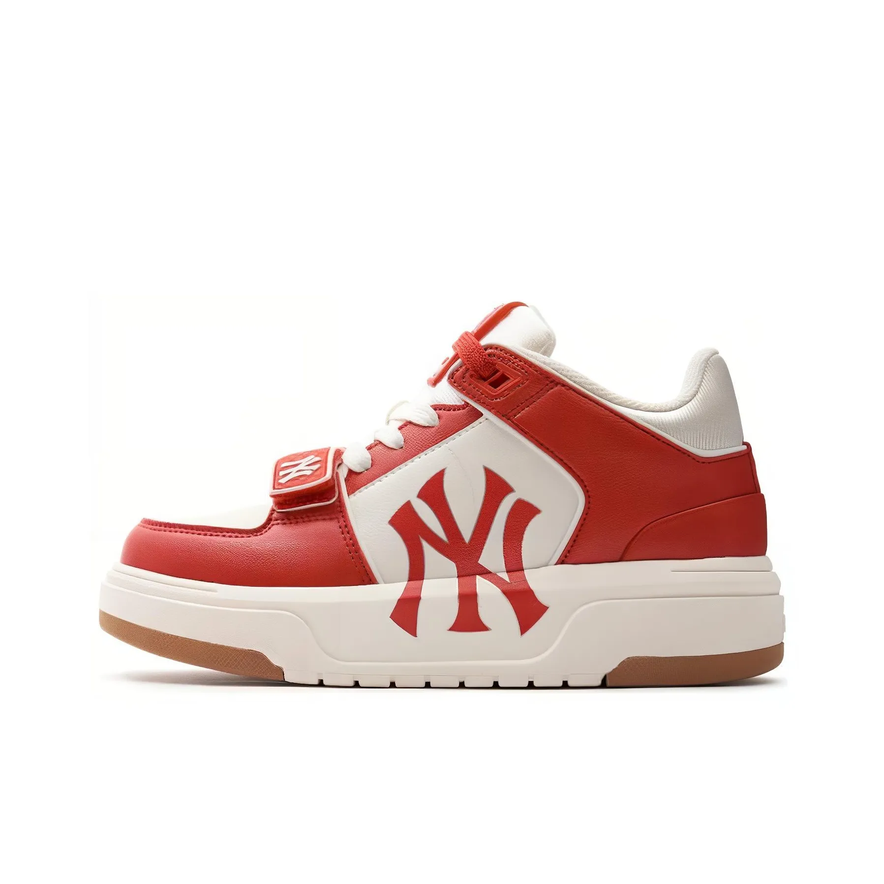 MLB Chunky Liner Износостойкий и Легкий Низкий Топ Кроссовки для скейтбординга Унисекс Красный