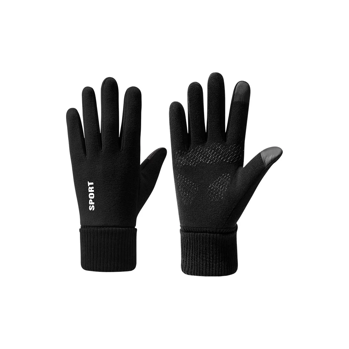 NANJIREN Флисовые утепленные теплые перчатки унисекс