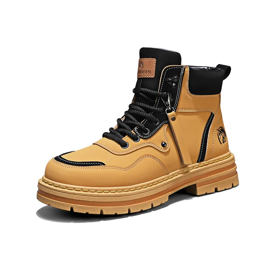 TONYBEAR Martin Boots Men's Yellow, Black