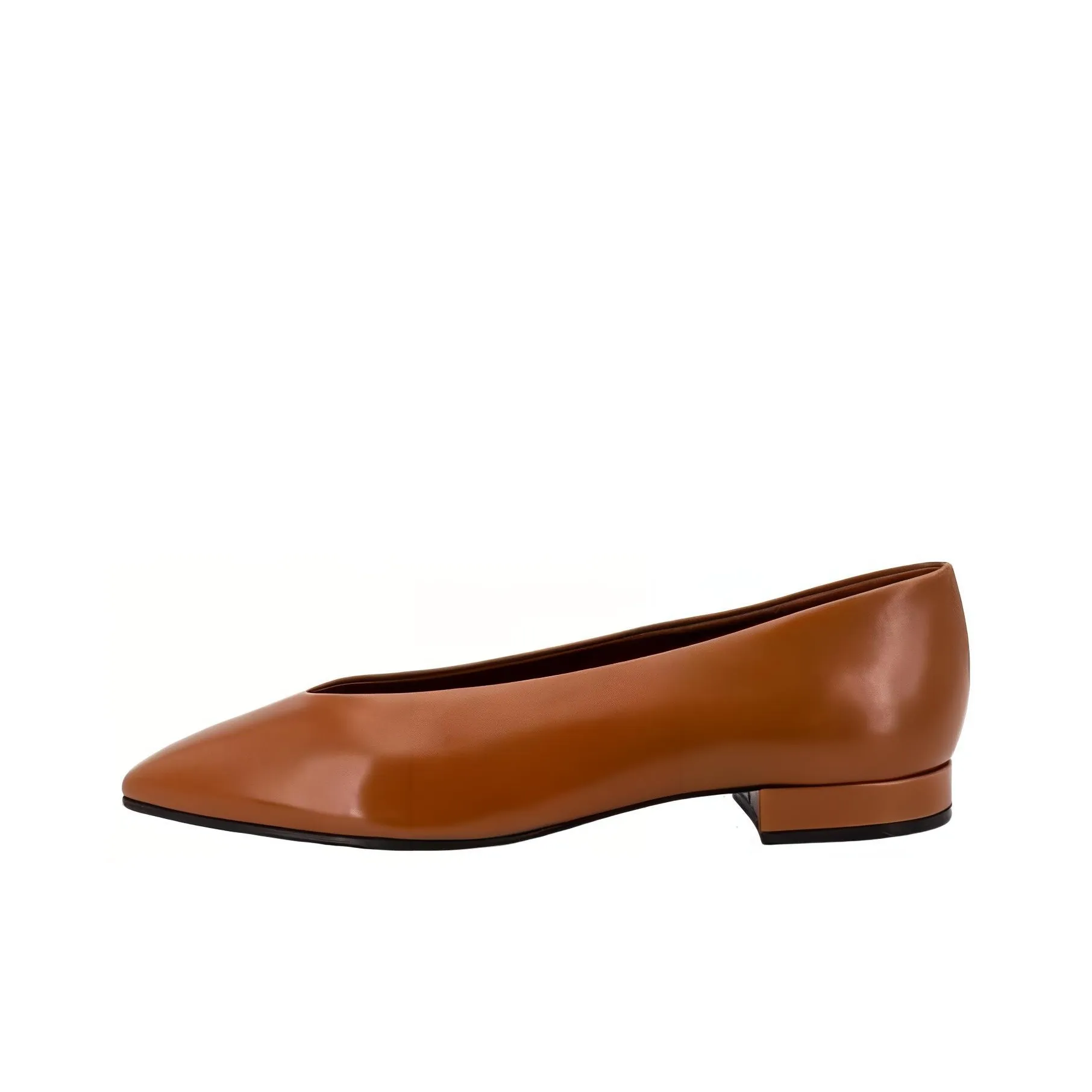 Loro Piana Rebecca Pointed Toe Ballerina Shoes Women's