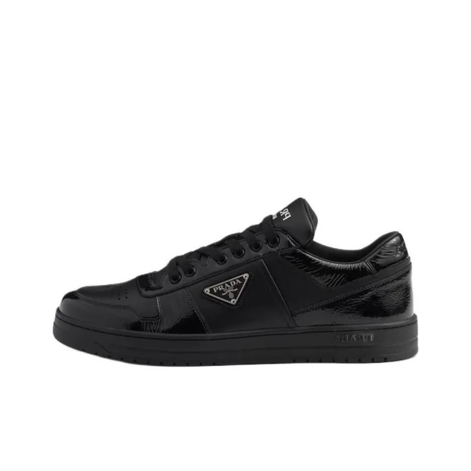 PRADA Prada Downtown Low Top Skateboard Shoes Men's Black