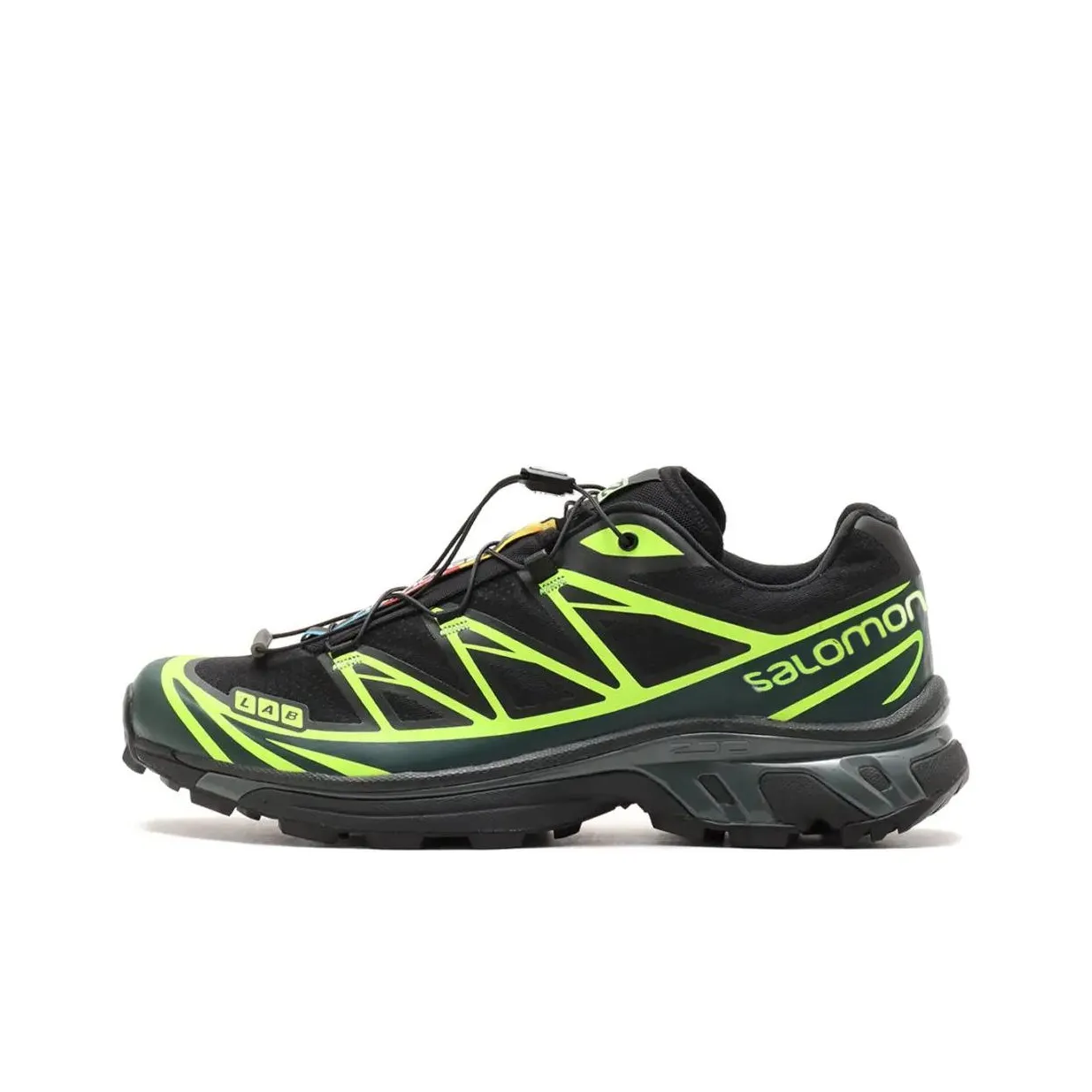 SALOMON XT-6 Neon Tokyo Green Gecko