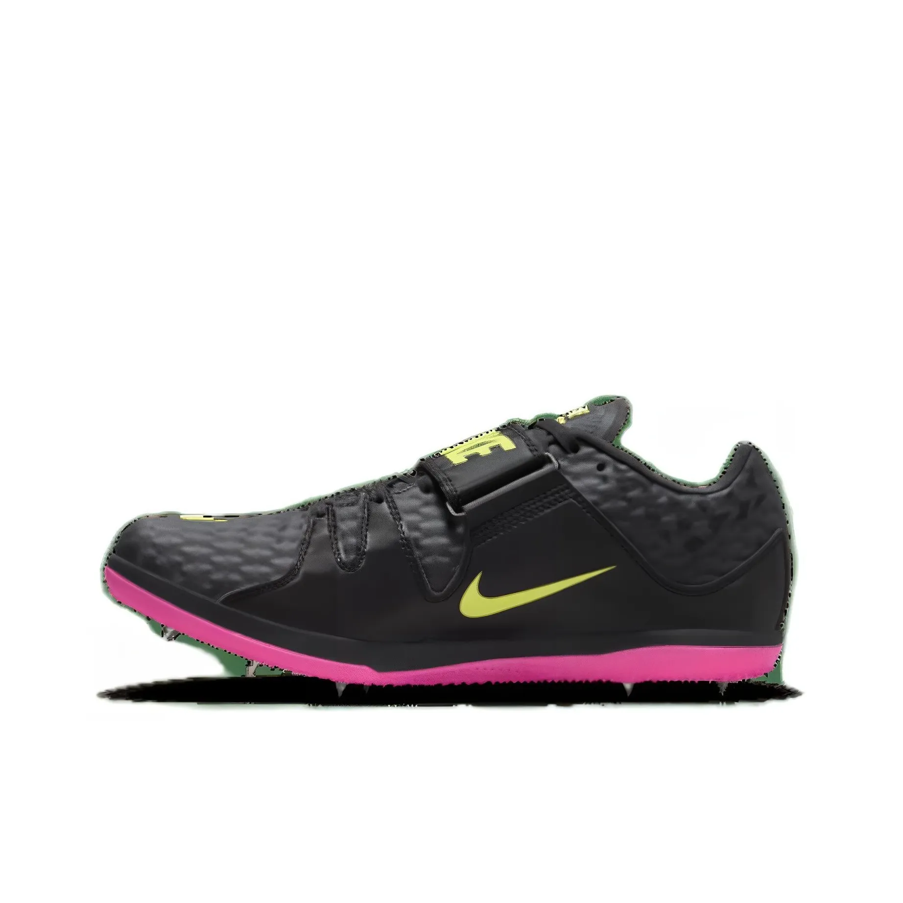 Nike High Jump Elite 'Anthracite Light Lemon Twist Pink'