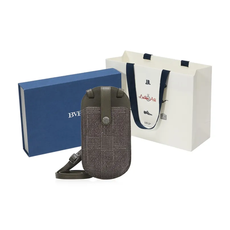 BVP Чехол для телефона из коровьей кожи унисекс винтажный зеленый