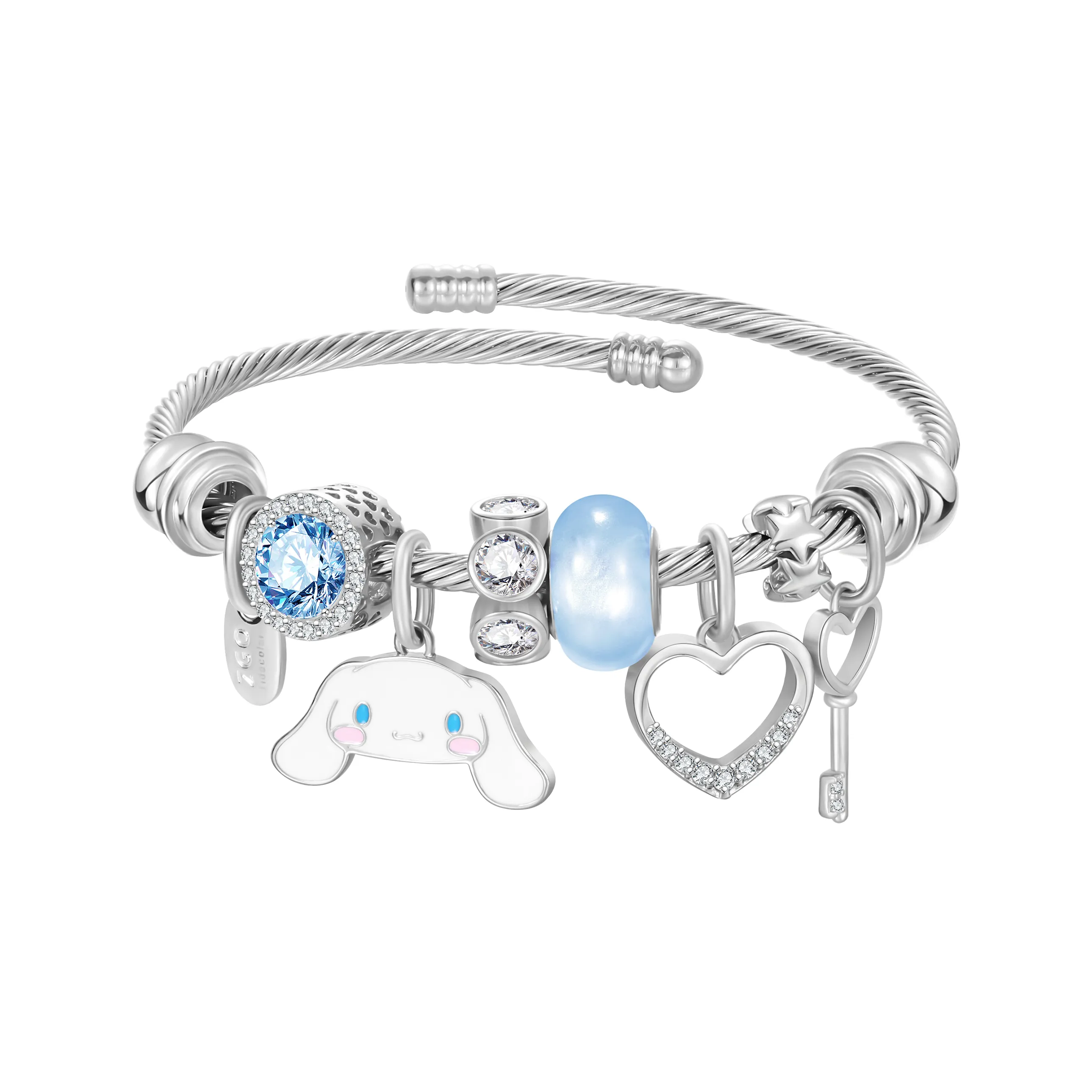 TIDECOLOR Yugui Dog Copper Bangles Women's