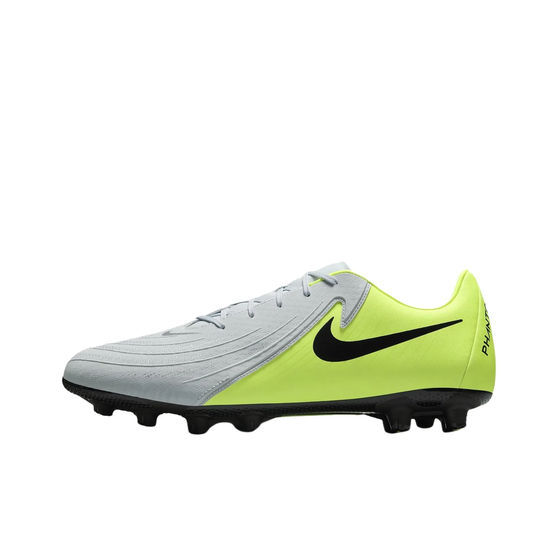 Nike Phantom GX 2 Academy HG Твердый Ground Противоскользящий Устойчивый к истиранию Футбольные бутсы Мужской Серебряный Зеленый Черный