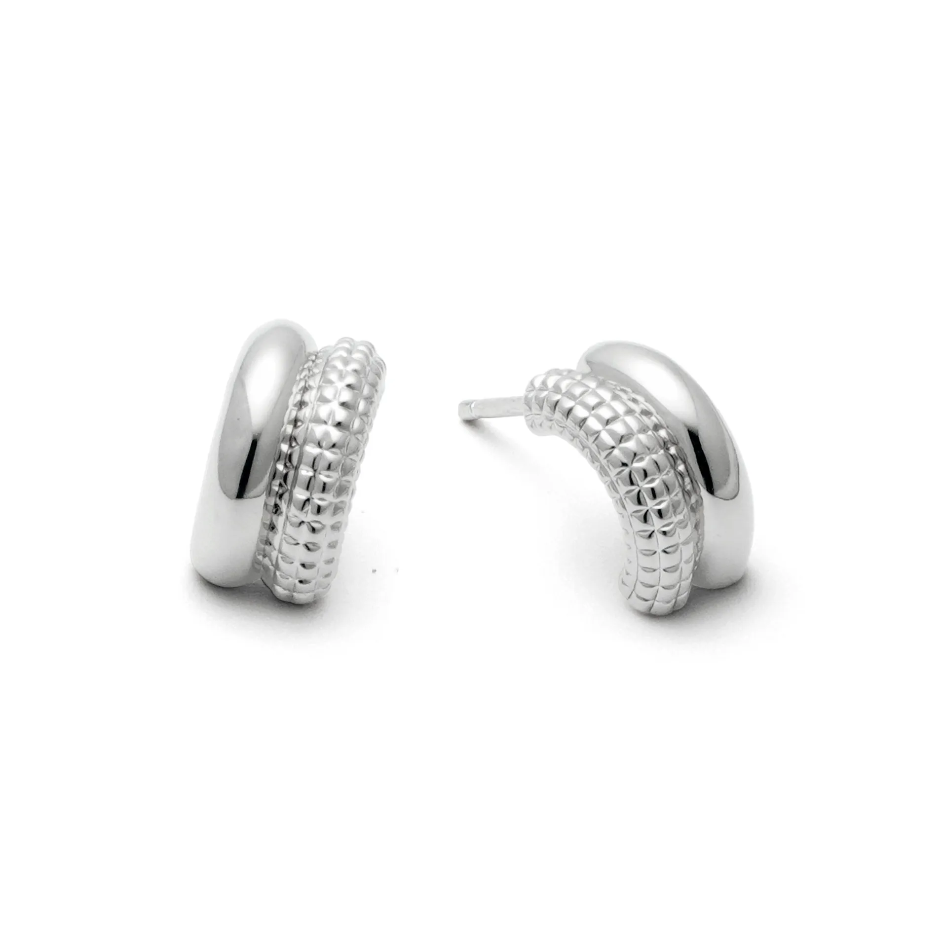 RSNY Серьги из меди с золотым покрытием женские