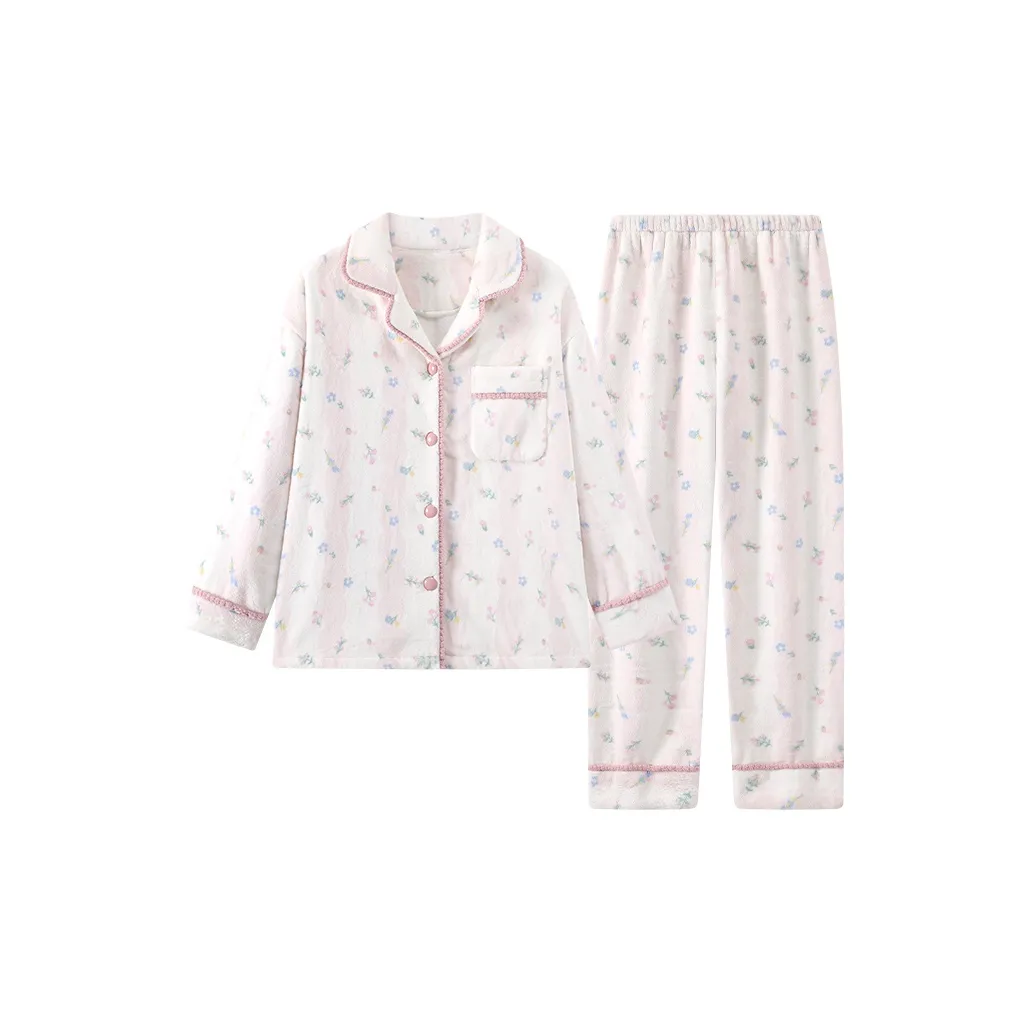 WANANNI Пижамный комплект Женский Белый