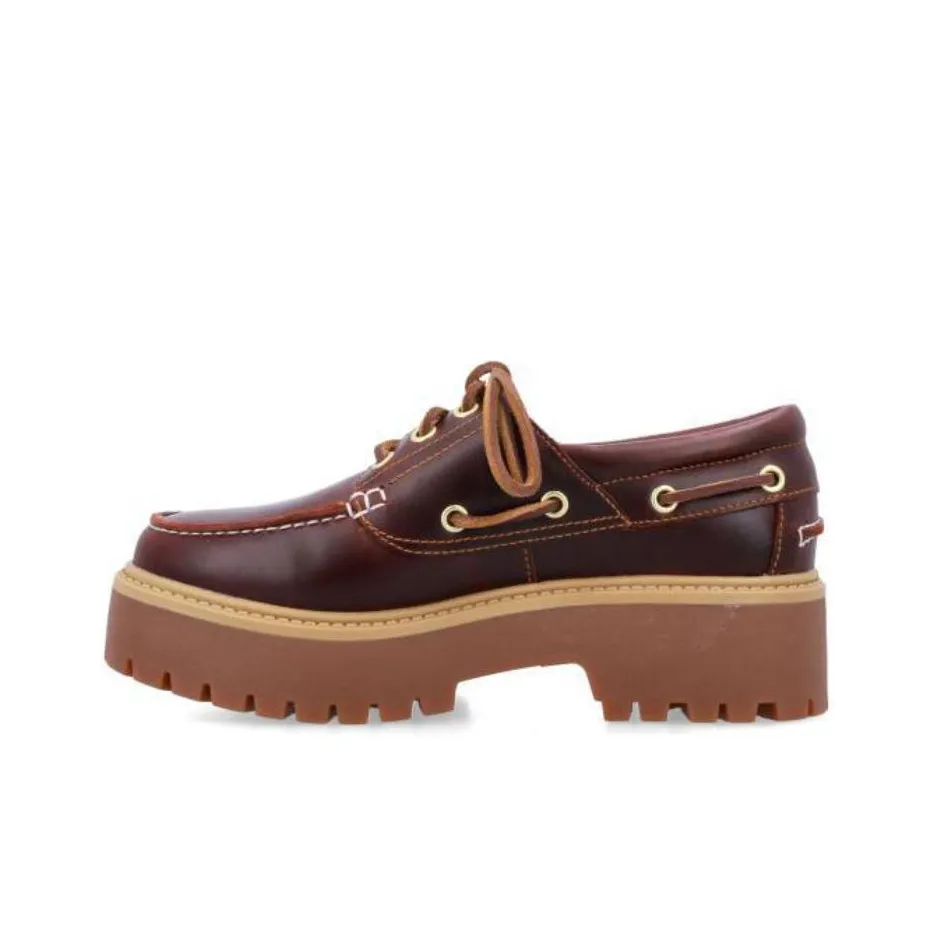 Timberland Stone Street 3 Eye Women's 'Burgundy Full Grain' Women's