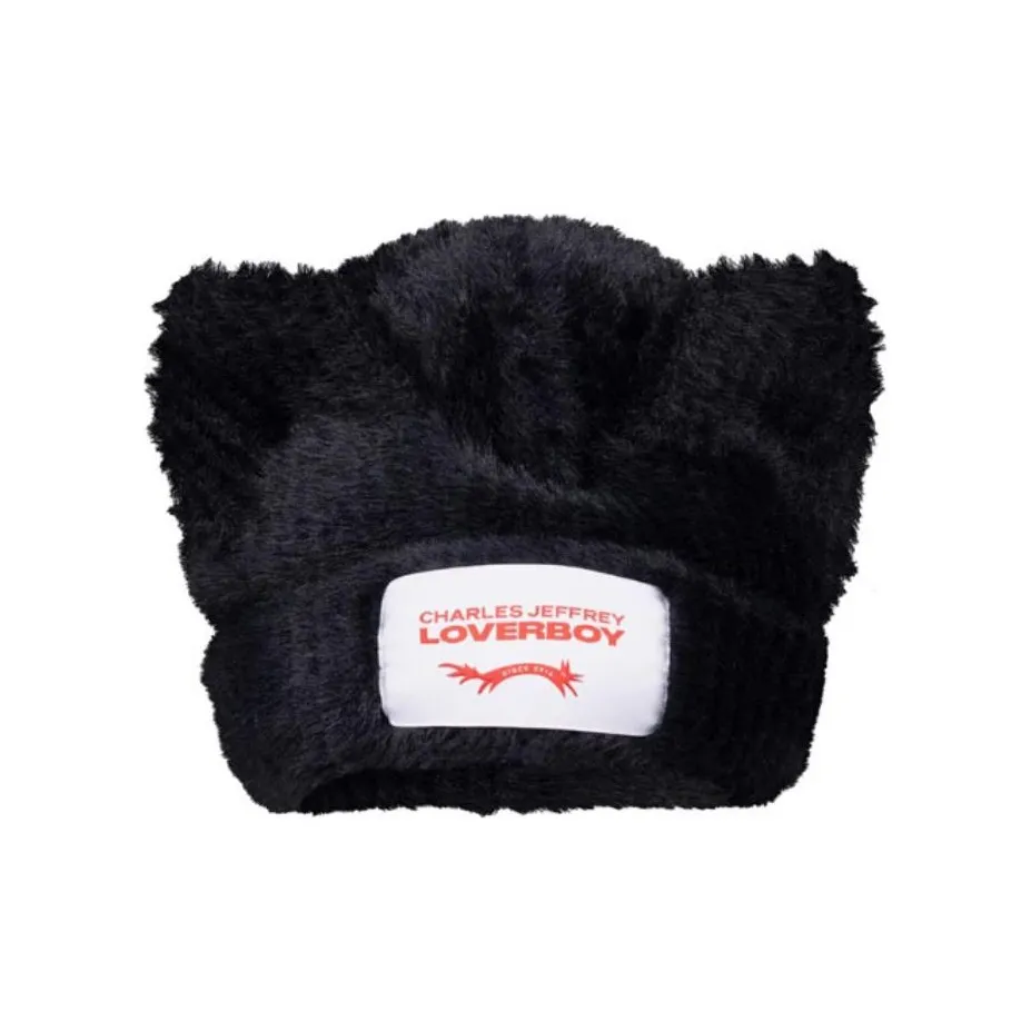 CHARLES JEFFREY Fluffy Chunky Ears Beanie