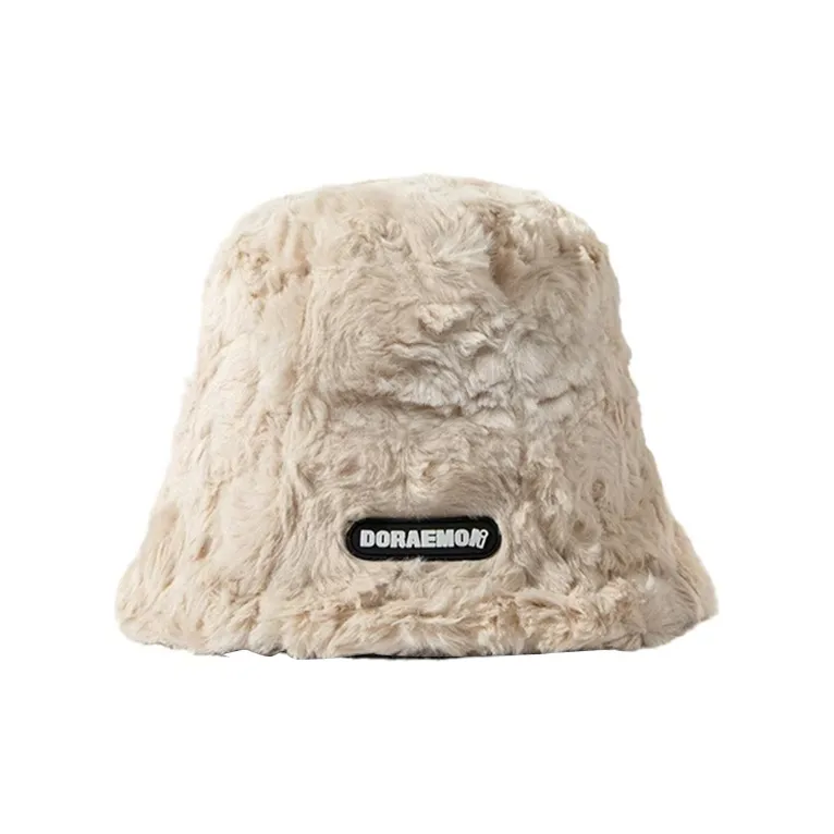 DUOLAN Полиэстер Шляпы ведра Женские Бежевый Белый Черный