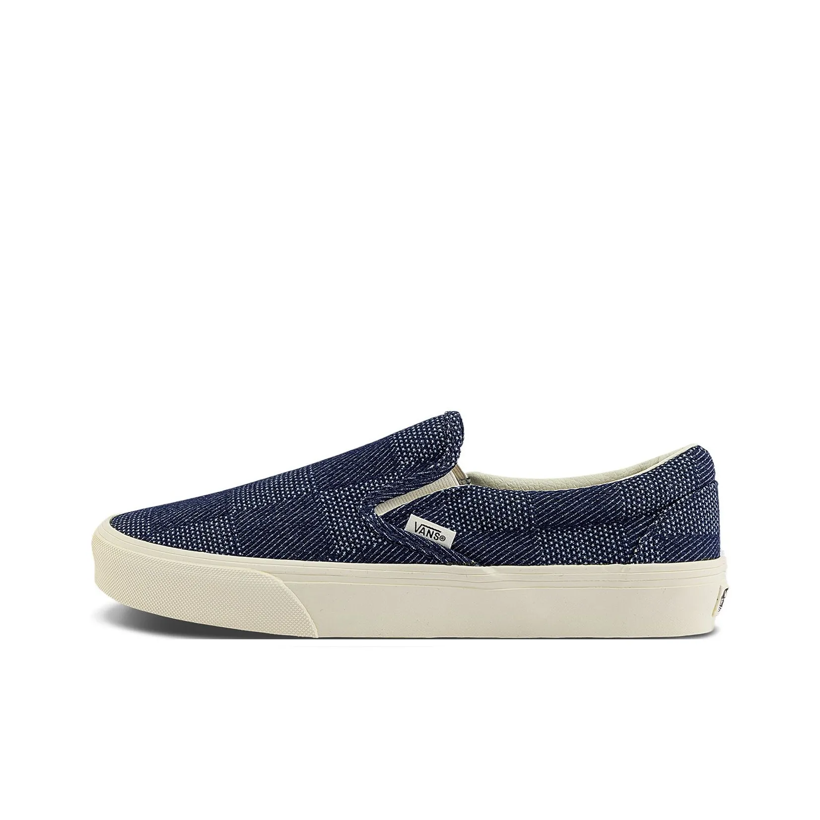 Slip On Classic Vans 'Checkerboard Denim Navy'