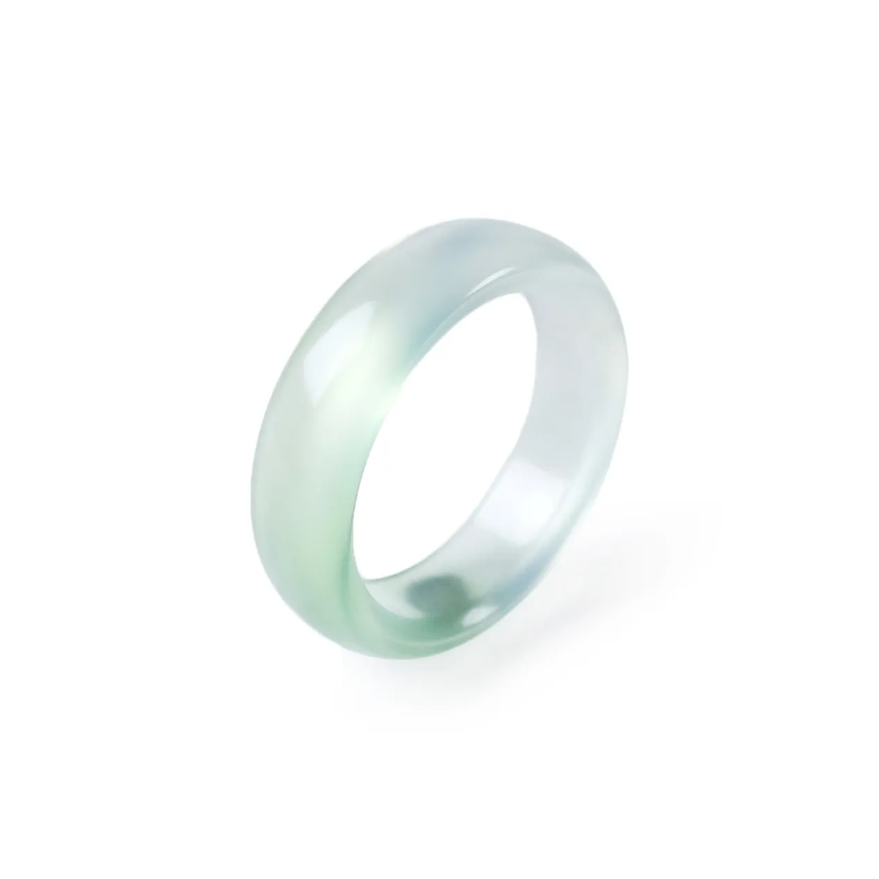 LIYUNMUXUE Chalcedony Rings Unisex
