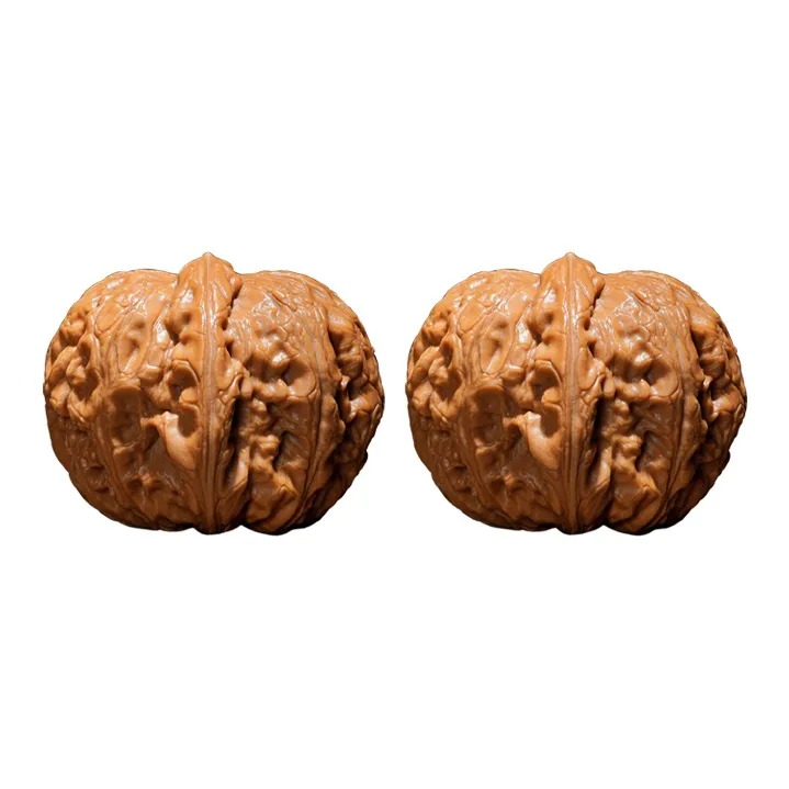 FANGYUANXIAOFU Walnut Fine Handicraft Dry Wipe Base Layer, Play With Hand Held Items, Stress Relieving Tool Unisex