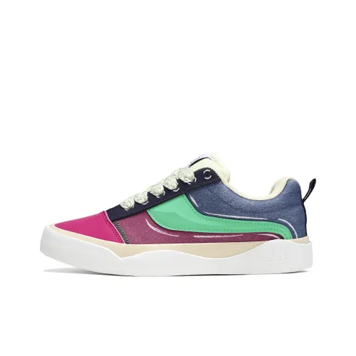 JACLAR Кроссовки для скейтбординга Low Top Красный, зеленый, синий Женские