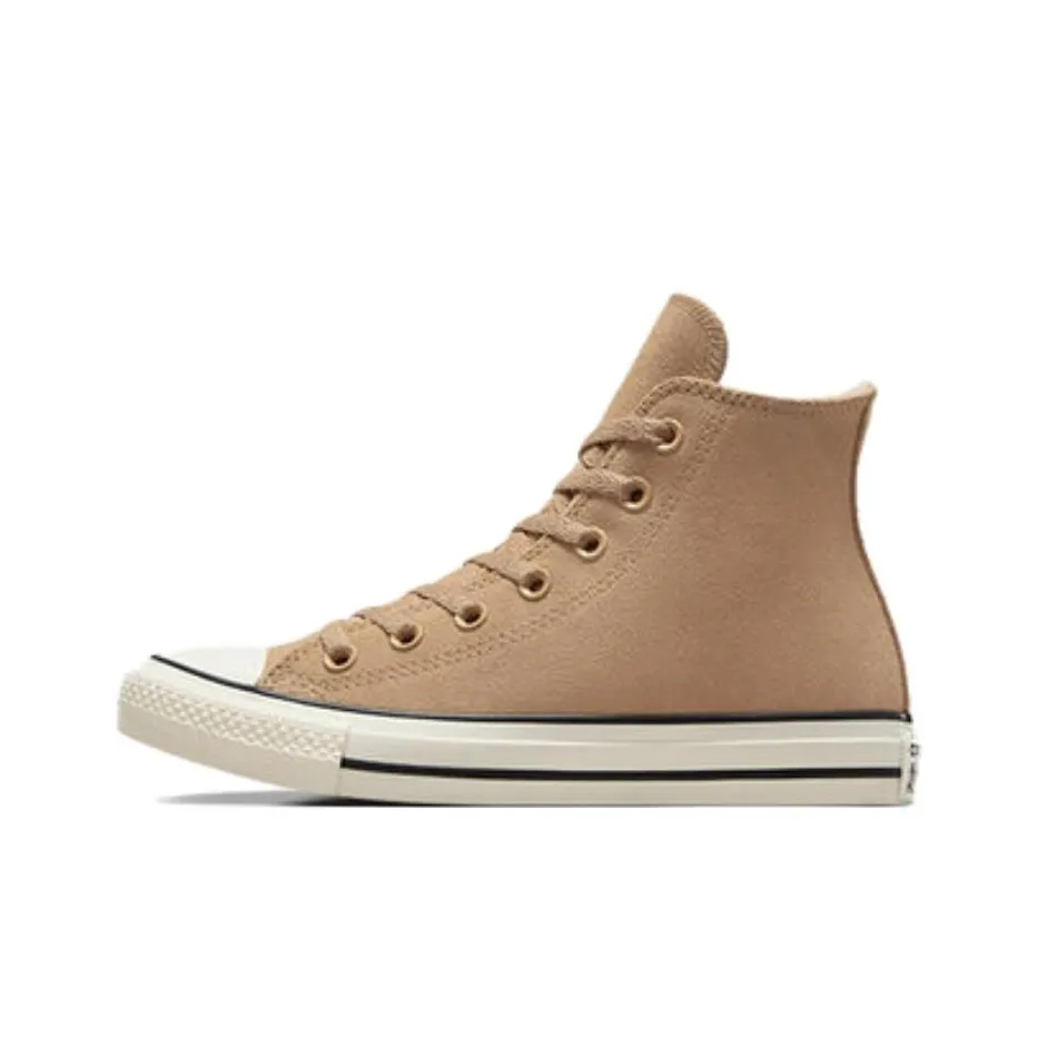 Converse Chuck Taylor All Star Slip Resistant Abrasion Resistant High Top Скейтборд Кроссовки Унисекс Коричневый Желтый