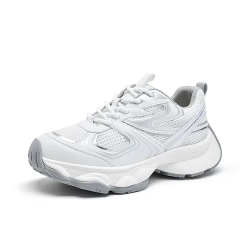 BASIC HOUSE Толстоподошвенные кроссовки Low Top Бежевые Женские