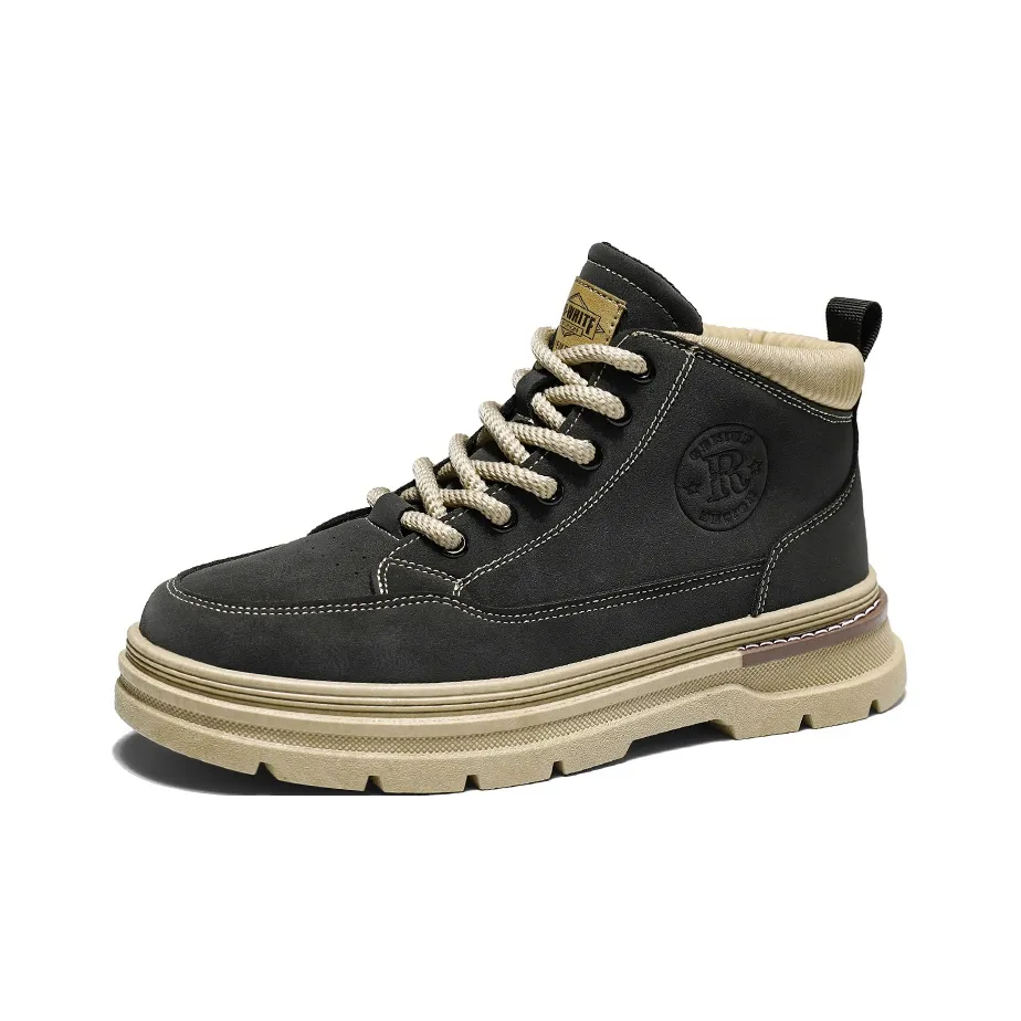 TONYBEAR Martin Boots Men's Black, Brown