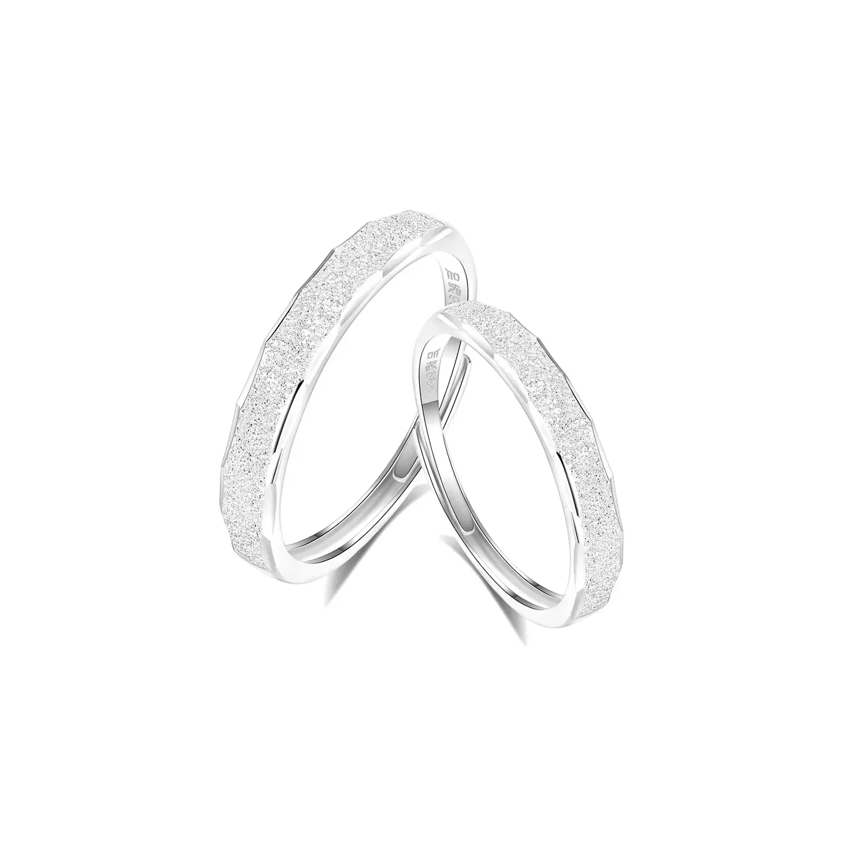 KING SIZE JEWELRY S999 Fine Silver Rings Unisex