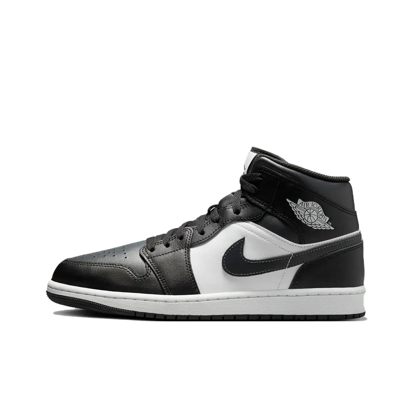 JORDAN 1 Mid Off Noir Toe