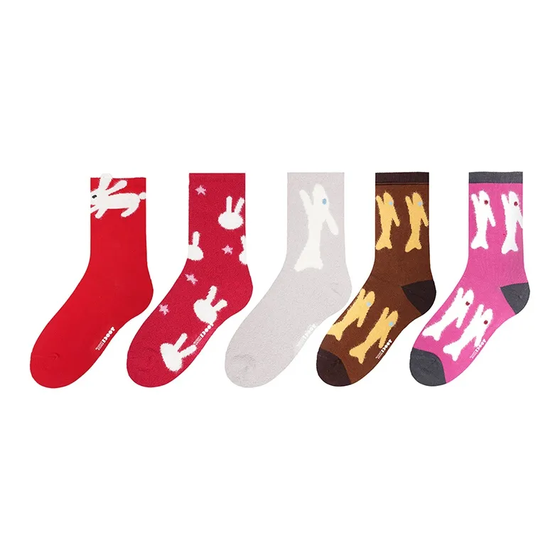 TOOCI Unisex Mid Calf Socks