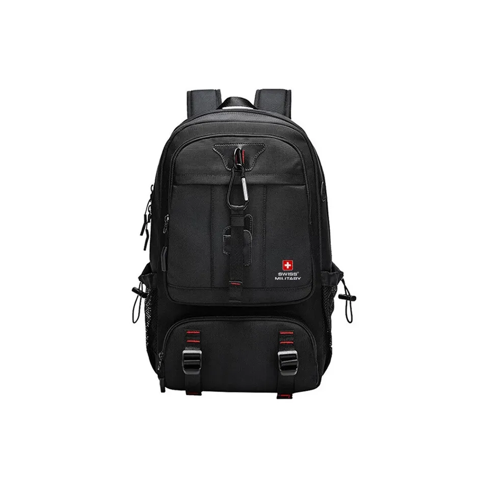 SWISS MILITARY PVC, Polyester Backpack Tubas Unisex Black